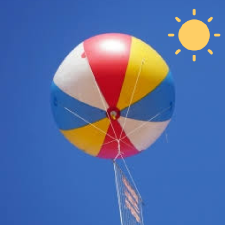 フェスティバルにおすすめ イベント会場の目印アドバルーン 一般社団法人 夢くらふと協会